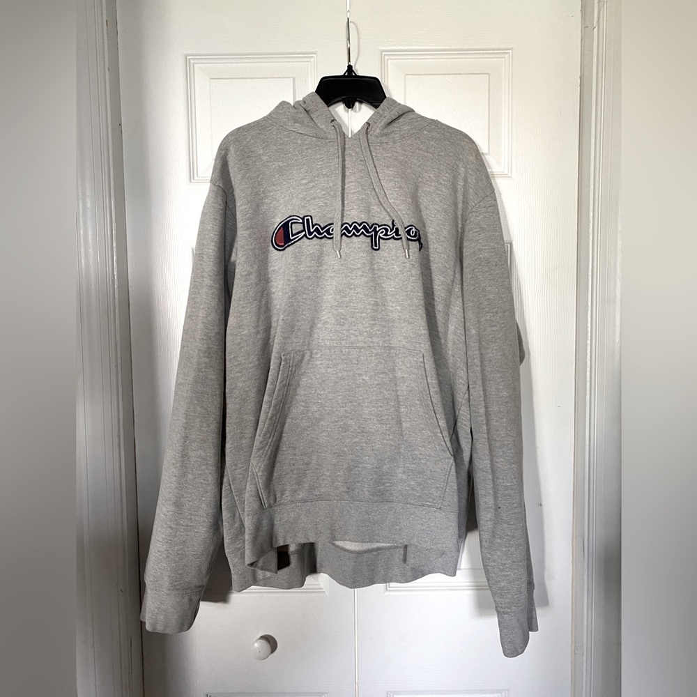 Champion Men’s XL Gray Hoodie